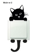 Nálepka CAT pre obvod spínača svetla! D.výber