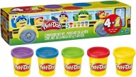 SADA PLAY-DOH CASTRY 4+1 - 5 RÔZNYCH FARIEB - 5 TRUBEK