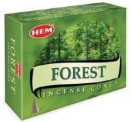 FOREST LAS HEM kónické vonné tyčinky, 10 ks