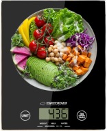 ELEKTRONICKÁ KUCHYŇSKÁ VÁHA DIGITÁLNA PRESNÁ 5 kg 1 g NICE LCD TOUCH
