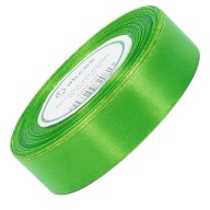 SATÉNOVÁ STUHA trávovo zelená 25mm - 32mb
