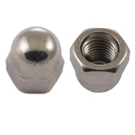 INOX A2 prevlečná matica DIN 1587 M12 - 10 kusov
