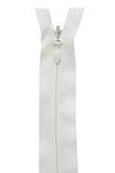 Skrytý zips C5 40 cm široký Ivory