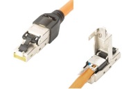RJ45 POE zástrčka cat.6a STP 10GB POE++ bez náradia