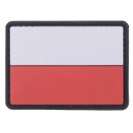 3D ZÁPLATA POĽSKEJ VLAJKY 75x50mm GF CORP PVC