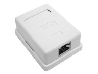 1x RJ45/8P8C STP zásuvka, tienená kat.5E, povrchové LSA kontakty