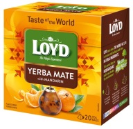 Yerba Mate Express čaj s mandarínkou 20 LOYD organických vrecúšok
