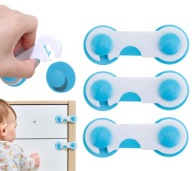 C2 BEZPEČNOSTNÝ ZÁMOK PRE NÁBYTOKSKÉ SKRINÍKY 3 ks