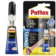 Spoločnosť PATTEX S.O.S. SUPER GLUE POWER GEL 2g INSTANT