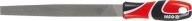Kovový pilník, plochý, polohladký 150 mm YATO