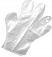 M HDPE fóliové rukavice, veľkosť 100
