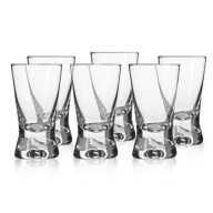 KROSNO - Poháre na vodku - X-Line - Shot - 6x 25 ml