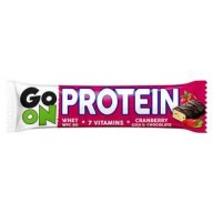 CHOĎTE NA PROTEÍNOVÚ TYČINU S BRUSNICAMI 50G