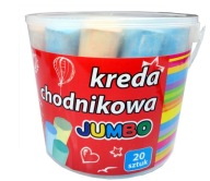 JUMBO krieda chodníková 20 ks. Schéma 3595