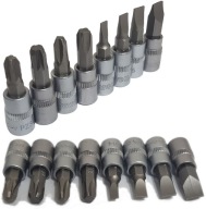 YATO - L-KEYS KEYS 1/4'' SADA ZÁSUVEK - PH PZ PLOCHÉ 8 KS