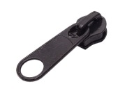 Posuvný strojček na špirálový zips #8 čierny 1 ks