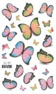 Umývateľné tetovanie pre deti GLITTER BUTTERFLIES EG134