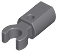 LEGO ARM DRŽADLO DARK GREY Č. 11090 PRE 2 KS