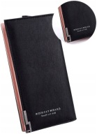 Dámska kožená peňaženka na zips kožený dvojitý veľký skladací elegantný