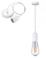 ZWIS Edison Loft závesné stropné svietidlo 1x E27