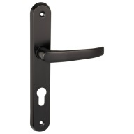 Kľučka dverí s dlhou doskou LENOX 72 Black vložka