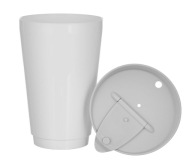 HRNÍČEK DO AUTO S viečkom, TURISTICKÝ, 500 ML