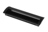 ZAPÍSANÁ NÁBYTKOVÁ ÚCHYTKA NA ZÁSUVKY, NA NÁBYTOK, ŠATNÍK, SKRINÍKY, ČIERNA 128mm