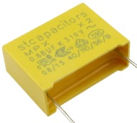 Kondenzátor MKP 680nF/310VAC X2 rozteč 22,5mm / 4509