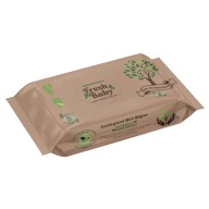 Fresh Baby Aqua Nature vlhčené obrúsky 60 ks