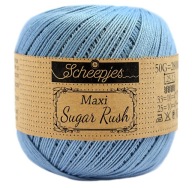Šnúrka Scheepjes Maxi Sugar Rush - 510 modrá