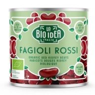 Bio červená fazuľa 200g (120g) plechovka
