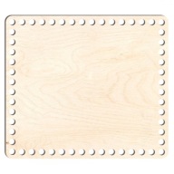 drevený základný košík dno 22x25cm obdĺžniková preglejka