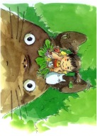Anime Manga Plagát Tonari no Totoro tonoto_003 A3