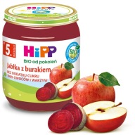 HiPP BIO Jablká s cviklou po 5. mesiaci 125g