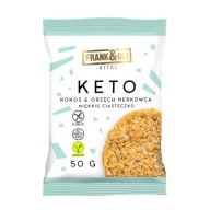 Keto kokosové sušienky 50g - Frank&Oli