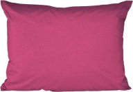 Obliečka na vankúš FUCHSIA 40X60 MATNÁ BAVLNA HLADKÁ JEDNÁ FARBA
