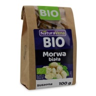 SUŠENÁ MORUŠA BIELA ​​BIO 100 g - NATURAVENA