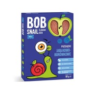 Jablko, čučoriedka, snack bez cukru 60g BOB SNAIL