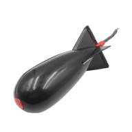 LÚVACIE LÚŽKY TYPU RAKETA ČIERNA M STREDNÁ 15CM