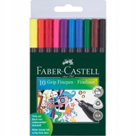 Jemné linky FABER CASTELL Grip 10 farieb