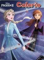 FROZEN Disney Omaľovánka Frozen Elsa Anna Omaľovánka A4