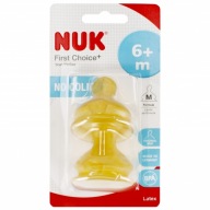 Nuk cumlík na FC+ LATEX fľaša 6-18m M First Choice+ na MLIEKO