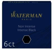 Mini perá WATERMAN ČIERNA x 6 ks