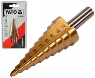 TITÁNOVÁ STUPŇOVÁ KUŽELOVÁ VŔTAČKA 4-22MM YATO