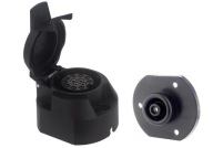 Zásuvka + podložka 12V - 13 PIN elektrický konektor