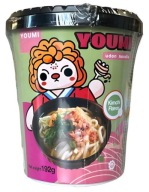 Instantná rezancová polievka Udon Kimchi Flavour Cup 192g Youmi
