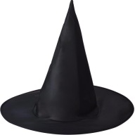 ČARODENNÍK ČIAPOK KARNEVAL ČIERNY