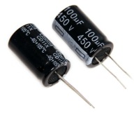 Kondenzátor (100uF/400V) 100uF/450V 105C 2ks.