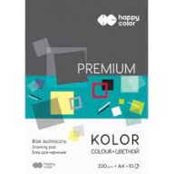 Technický blok A4 Happy Color 220G COLOR 10 KART
