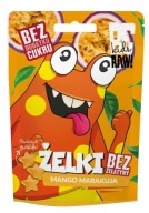 BeRAW Kids Mango ovocné želé pre deti bez pridaného cukru, natural 35g